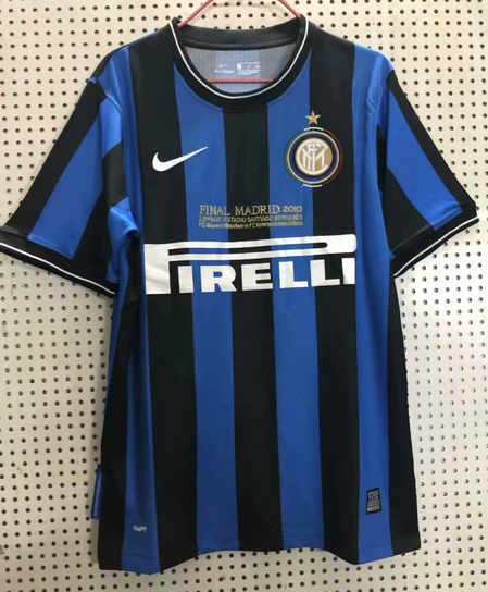 2009-10 Inter Milan Retro Home Kit Soccer Jersey